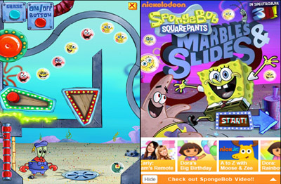 SpongeBob Marbles & Slides